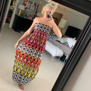 Colorful maxi dress